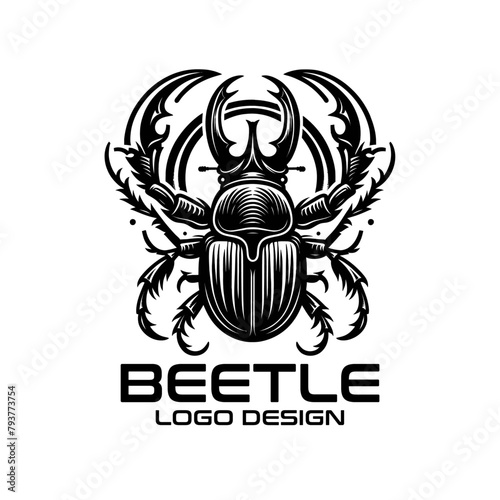 Beetle Vector Logo Design