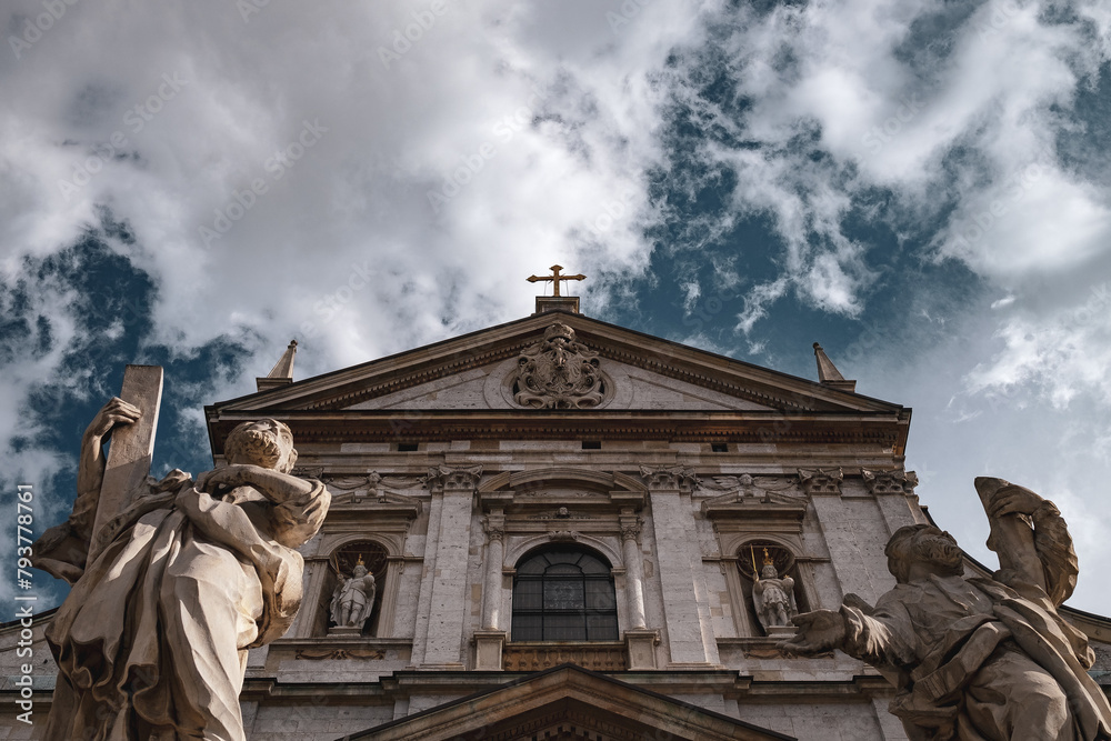 Obraz premium Historic Church of St Peter and St Paul in Krakow Old Town