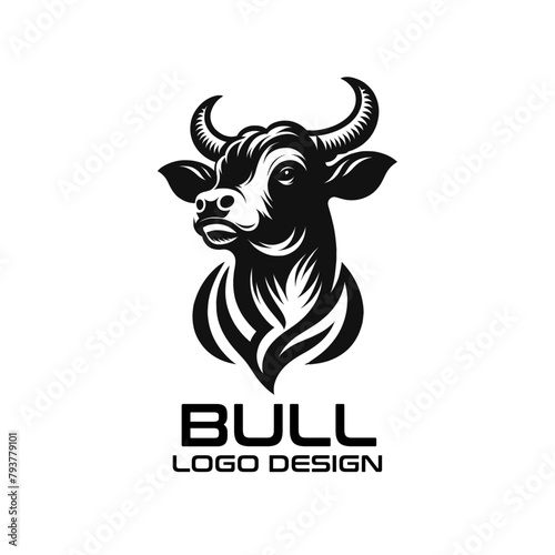 Bull Vector Logo Design