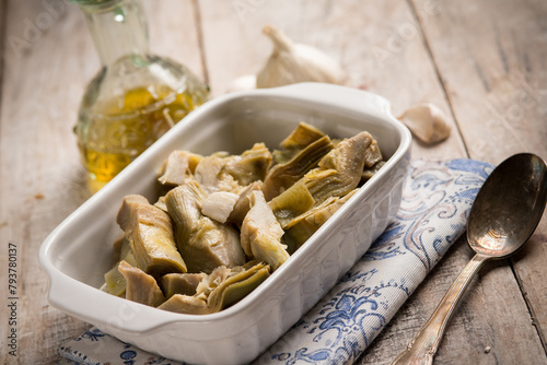 sauteed artichoke traditional italian recipe