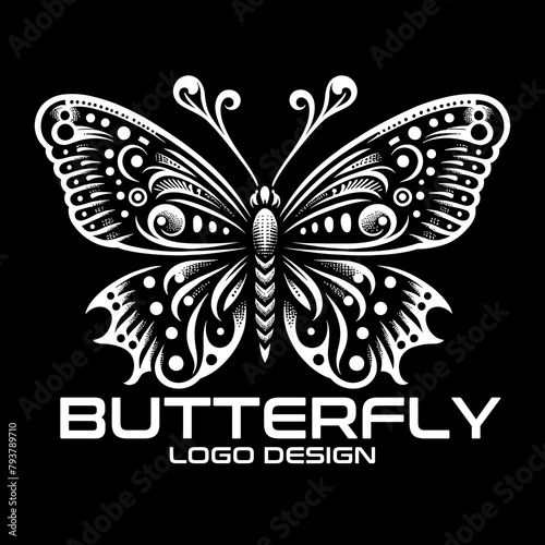 Butterfly Vector  Logo Design 