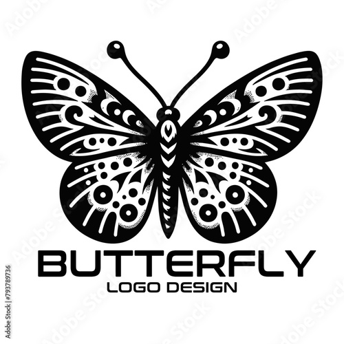 Butterfly Vector  Logo Design 