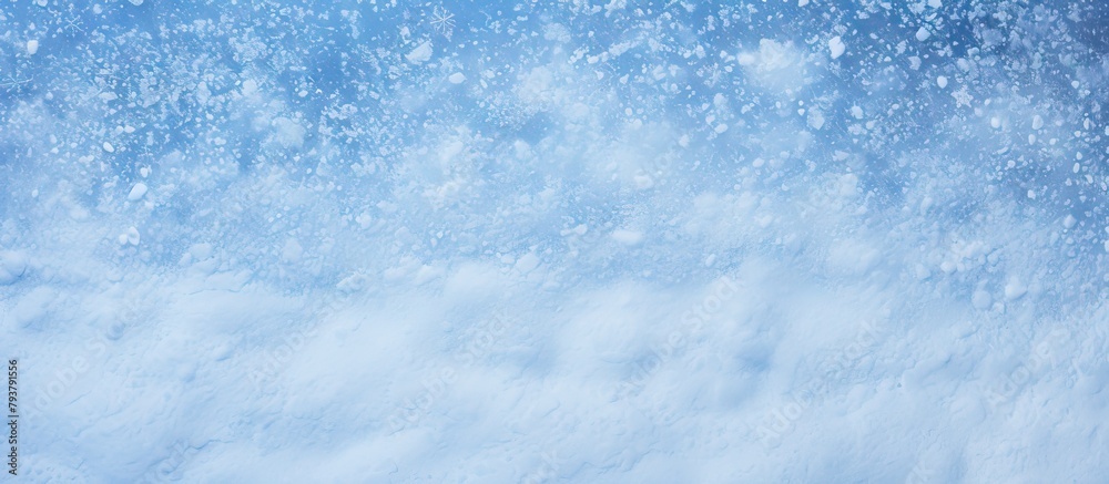 Snowboarder glides on ocean wave Snowboarder glides on ocean wave
