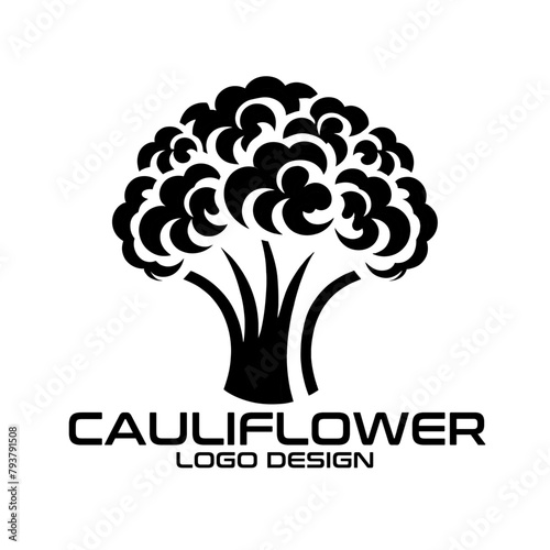 Cauliflower Vector Logo Design