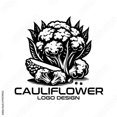 Cauliflower Vector Logo Design