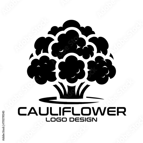 Cauliflower Vector Logo Design