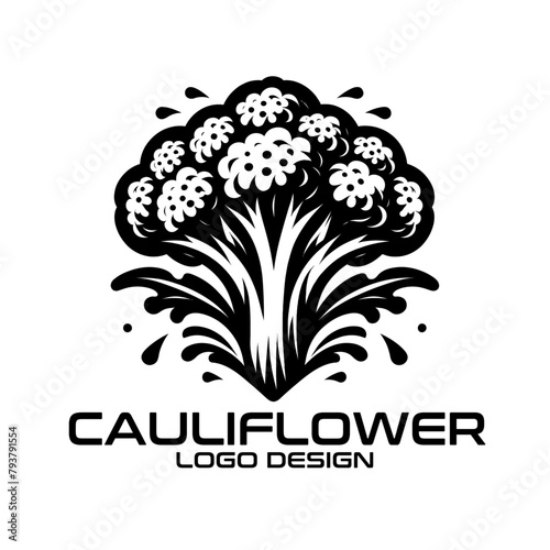 Cauliflower Vector Logo Design