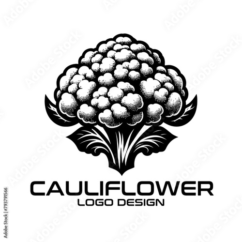 Cauliflower Vector Logo Design