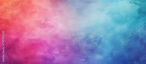 Colorful Watercolor Background Close-Up