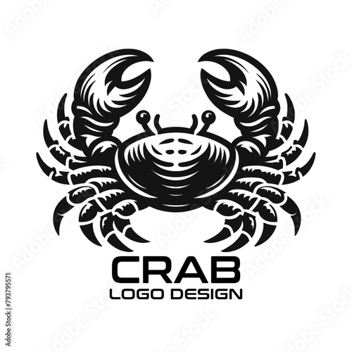 Crab Vector Logo Design photo