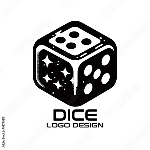 Dice Vector Logo Design