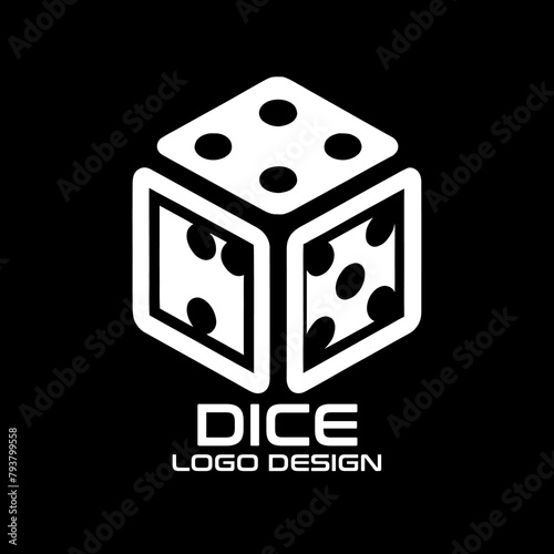 Dice Vector Logo Design