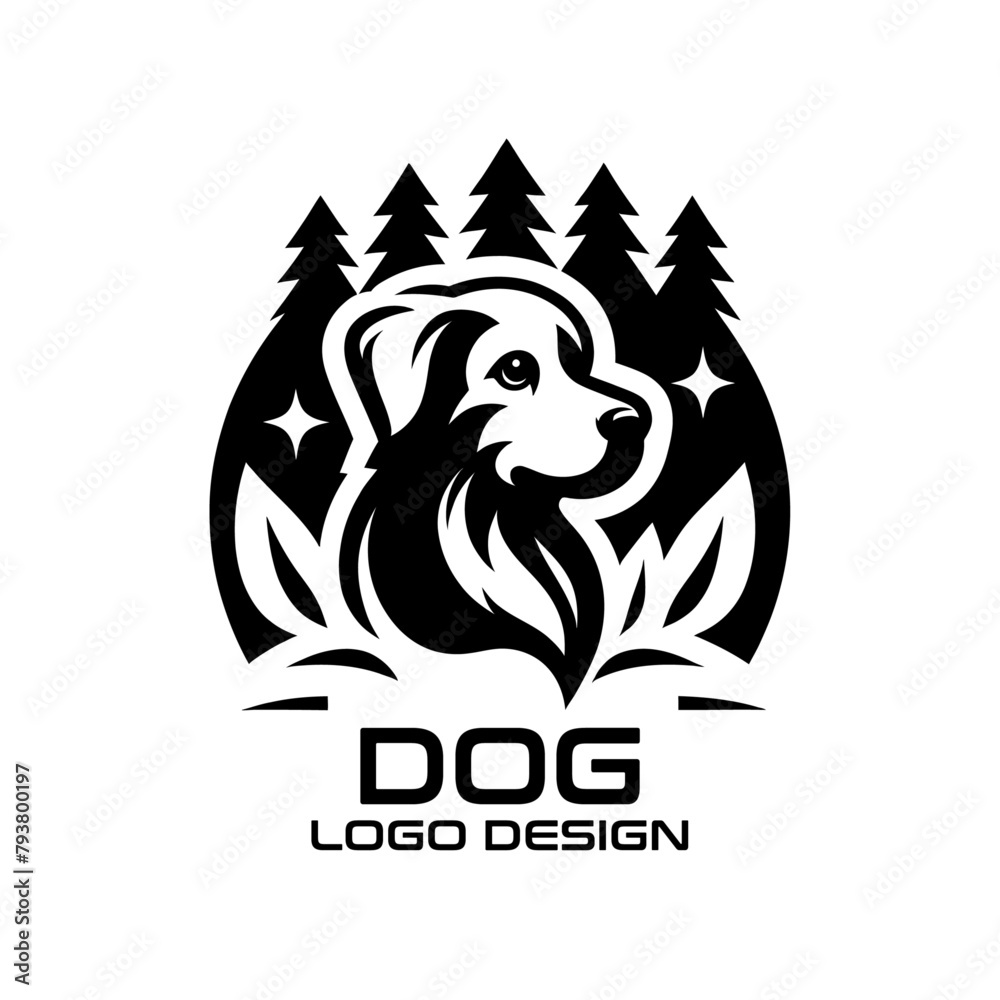 Dog Vector Logo Design