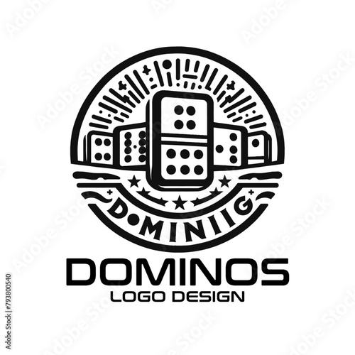 Dominos Vector Logo Design