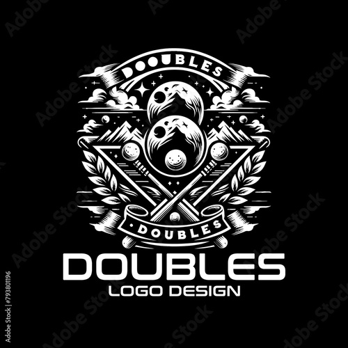 Doubles Vector Logo Design