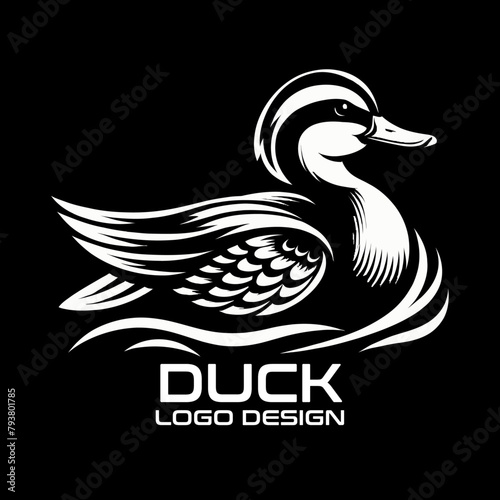 Duck Vector Logo Design