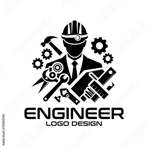 Engineer Vector Logo Design
