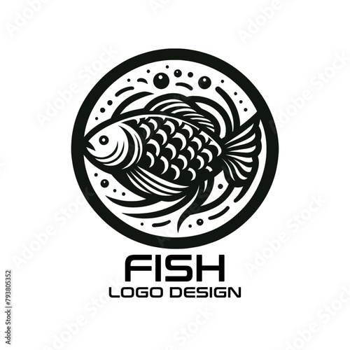 Fish Vector Logo Design