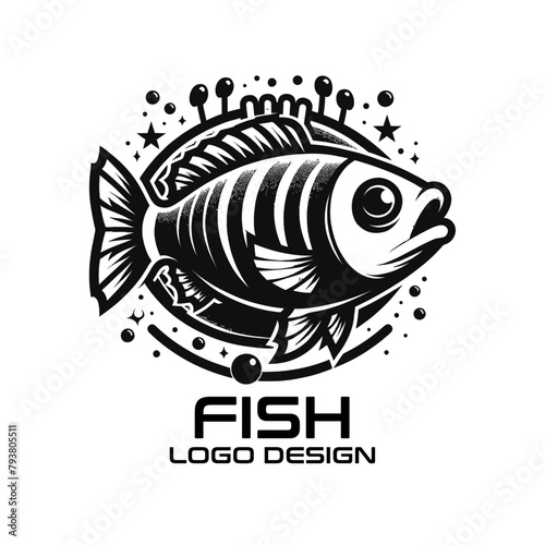 Fish Vector Logo Design