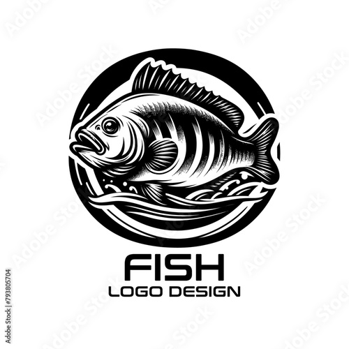 Fish Vector Logo Design