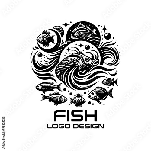 Fish Vector Logo Design