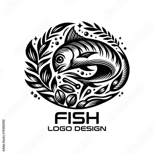 Fish Vector Logo Design