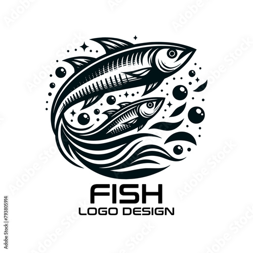 Fish Vector Logo Design