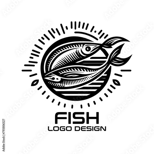 Fish Vector Logo Design