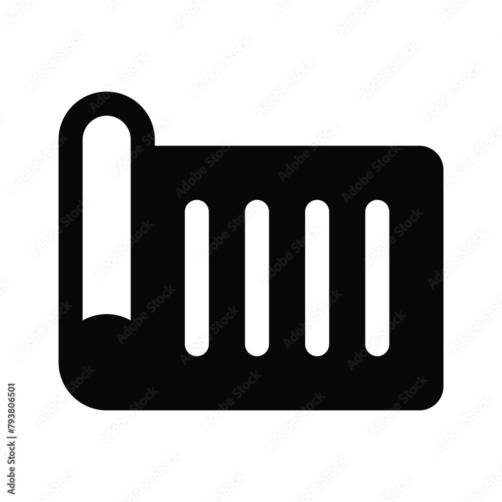 Take a look at this visually perfect icon of construction documents, architecture design