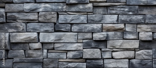 Grey rock wall texture