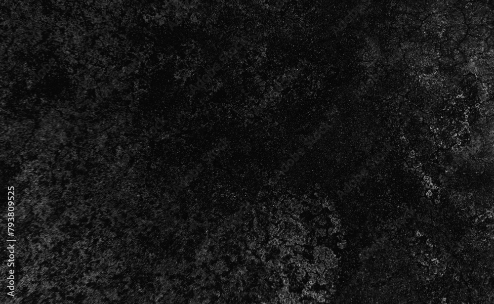 Fototapeta premium Dark cement wall background in vintage style for graphic design or wallpaper