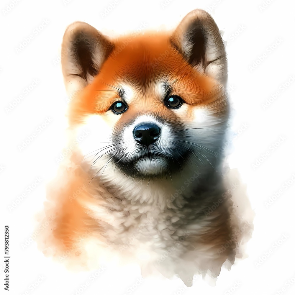 Obraz premium Akita Inu