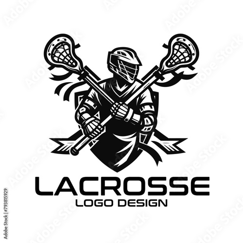 Lacrosse Vector Logo Design