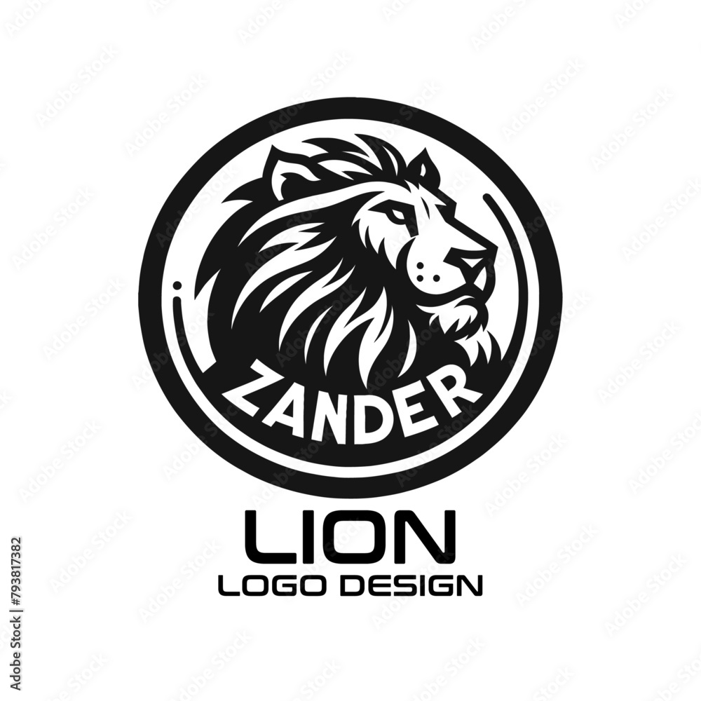Lion Vector Logo Design Lion Vector Logo Design