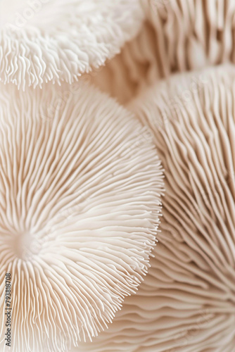 Close up on white corals