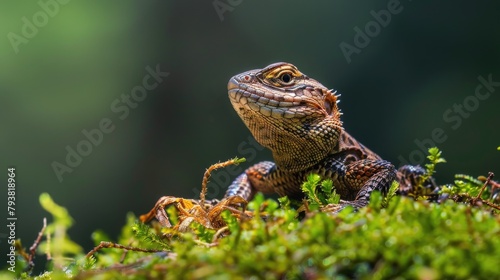 Wood Lizard Lacerta dugesii photo