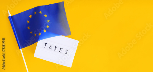 Tax system in Europe. Income calculating. Financial analytics. 