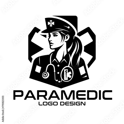 Paramedic Vector Logo Design