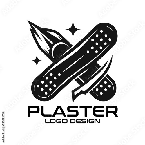 Plaster Vector Logo Design
