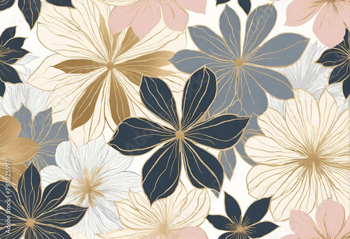 seamless floral background