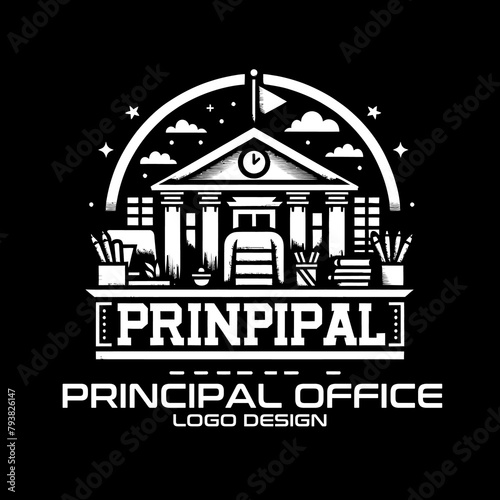 Principal's Office Vector Logo Design