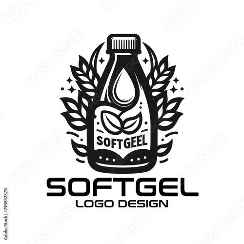 Softgel Vector Logo Design