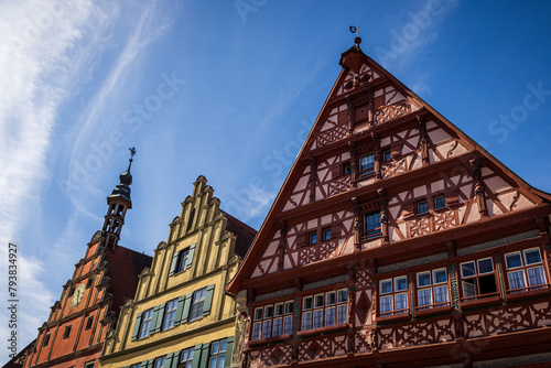 old house and town hall of the ancient city of dinkelsbühl germany © Reinhard