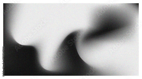 Abstract modern gradient blur grainy background and film grain texture Trendy textured with place for text