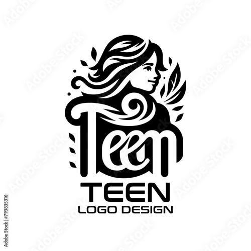 Teen Vector Logo Design