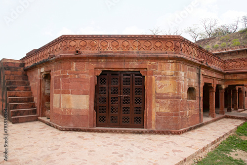 Octagonal Baoli (water well), Fatehpur Sikri, Uttar Pradesh, India