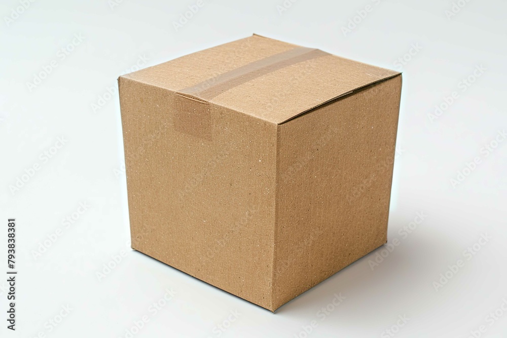 Cardboard Box, isolated on white Cardboard Box, isolated on white