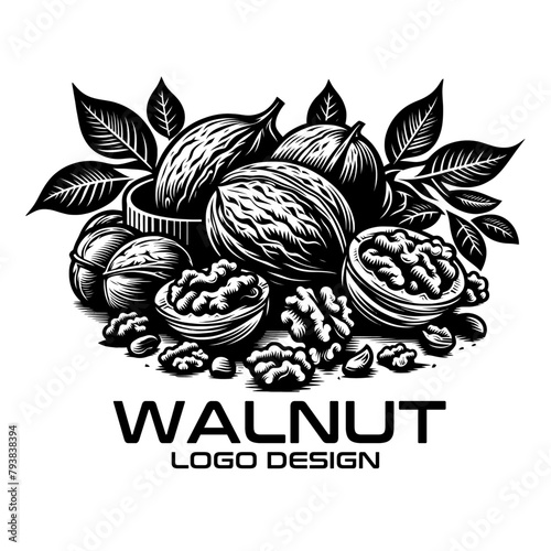 Walnut Vector Logo Design