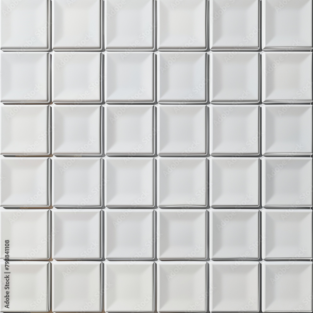 Fondo con detalle y textura de superficie con azulejos de color blanco brillante Fondo con detalle y textura de superficie con azulejos de color blanco brillante