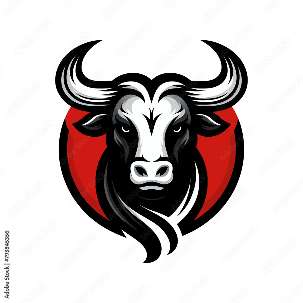 Vector bull head